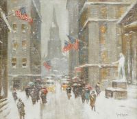  Wall Street in Winter